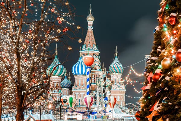 Tahun Baru di Moscow